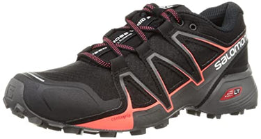 Salomon Speedcross Vario 2 Damen Trail Running Schuhe, Grip auf jeder Oberfläche, Fußhalt, Schutz, Black, 40 im Sale